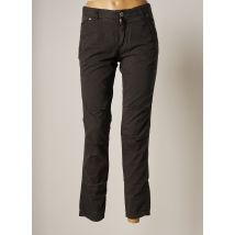MY PANTS - Pantalon 7/8 gris en coton - Femme - Taille 36 - Modz