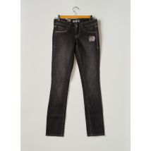 VOLCOM - Jeans coupe slim noir en coton - Femme - Taille 34 - Modz