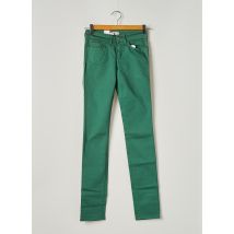 WHITE LAB CULTURE - Pantalon slim vert en coton - Femme - Taille W24 - Modz