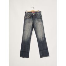 BLEND SHE - Jeans coupe droite bleu en coton - Femme - Taille W26 - Modz