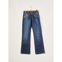 BLEND SHE - Jeans coupe droite bleu en coton - Femme - Taille W25 - Modz