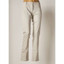 ST-MARTINS - Pantalon chino gris en coton - Femme - Taille 34 - Modz