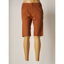 2 TWO - Bermuda marron en coton - Femme - Taille 36 - Modz