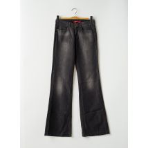 MISS SIXTY - Jeans coupe large gris en coton - Femme - Taille W26 - Modz