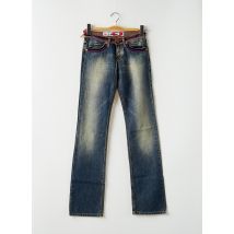 TAKE TWO - Jeans bootcut bleu en coton - Femme - Taille TU - Modz