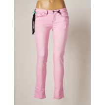ONE GREEN ELEPHANT - Jeans coupe slim rose en coton - Femme - Taille 36 - Modz
