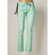 ONE GREEN ELEPHANT - Jeans coupe slim vert en coton - Femme - Taille TU - Modz