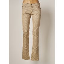 HELLS BELLS - Pantalon slim beige en coton - Femme - Taille W30 - Modz