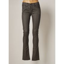 HELLS BELLS - Pantalon slim noir en coton - Femme - Taille W26 - Modz