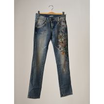MISS SIXTY - Jeans coupe slim bleu en coton - Femme - Taille W26 - Modz