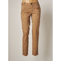 LEON & HARPER - Pantalon chino beige en coton pour femme - Taille 36 - Modz