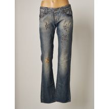 MISS SIXTY - Jeans coupe droite bleu en coton - Femme - Taille W26 - Modz