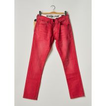 ONE GREEN ELEPHANT - Jeans coupe slim rouge en coton - Homme - Taille TU - Modz