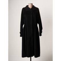 EMPORIO ARMANI - Manteau long noir en angora pour femme - Taille 40 - Modz