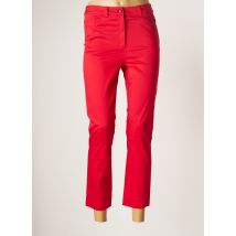 CHRISTIAN MARRY - Pantacourt rouge en coton - Femme - Taille 48 - Modz