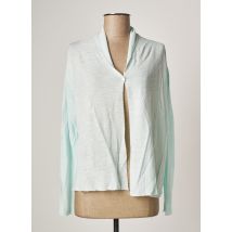POLES - Gilet manches longues bleu en viscose - Femme - Taille 40 - Modz