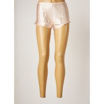 SIMONE PERELE - Pyjashort rose en soie - Femme - Taille 38 - Modz