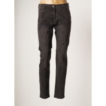 MADO ET LES AUTRES - Jeans coupe slim noir en coton - Femme - Taille 40 - Modz