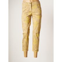 GERRY WEBER - Pantalon 7/8 beige en coton pour femme - Taille 38 - Modz