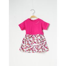 CATIMINI - Robe mi-longue rose en coton - Fille - Taille TU - Modz