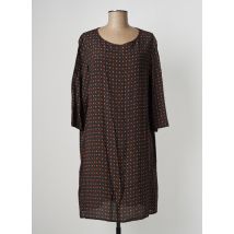 NINATI - Robe mi-longue noir en polyester - Femme - Taille 38 - Modz