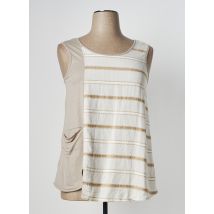 G!OZE - Débardeur beige en viscose - Femme - Taille 38 - Modz