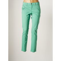 LOLA ESPELETA - Pantalon slim vert en coton - Femme - Taille 36 - Modz