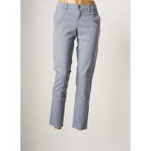 LOLA ESPELETA - Pantalon slim bleu en coton - Femme - Taille 42 - Modz