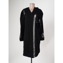ELISA CAVALETTI - Robe mi-longue noir en coton - Femme - Taille 40 - Modz