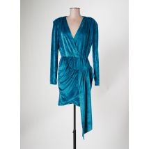 RELISH - Robe mi-longue bleu en polyester pour femme - Taille 38 - Modz