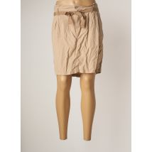 CHIPIE - Jupe courte beige en lyocell pour femme - Taille 44 - Modz