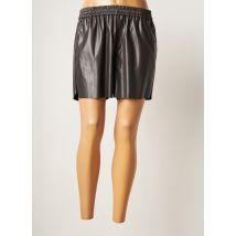 ELENZA BY L&L - Short gris en polyurethane - Femme - Taille 40 - Modz