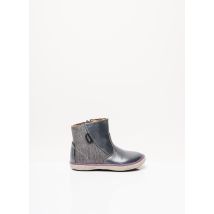 NOËL - Bottines/Boots gris en cuir - Fille - Taille 21 - Modz