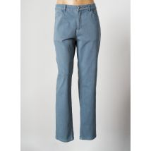 JENSEN - Pantalon droit bleu en coton - Femme - Taille 36 - Modz