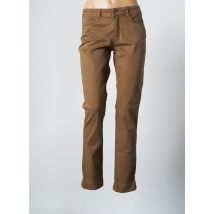 JENSEN - Pantalon slim vert en coton - Femme - Taille 46 - Modz
