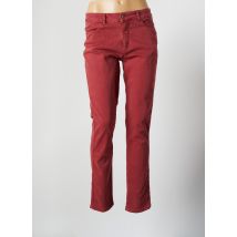 JENSEN - Pantalon slim rouge en coton pour femme - Taille 36 - Modz