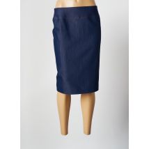 OLSEN - Jupe mi-longue bleu en polyester - Femme - Taille 40 - Modz