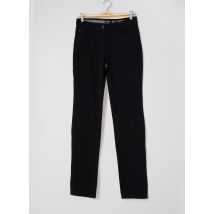 OLSEN - Pantalon slim noir en coton pour femme - Taille 36 - Modz