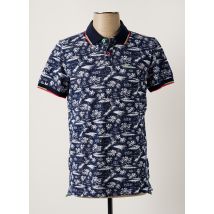 NEW ZEALAND AUCKLAND - Polo bleu en coton - Homme - Taille S - Modz