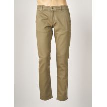 SERGE BLANCO - Pantalon chino vert en coton pour homme - Taille W34 - Modz