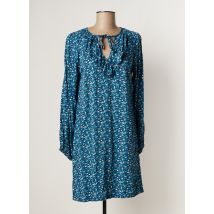 COMPAÑIA FANTASTICA - Robe courte bleu en viscose - Femme - Taille 34 - Modz