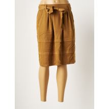 NUMPH - Jupe mi-longue beige en viscose - Femme - Taille 40 - Modz