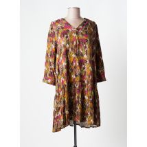 LOLA ESPELETA - Robe courte marron en viscose - Femme - Taille 36 - Modz
