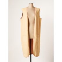 CALIDA - Veste casual beige en coton - Femme - Taille 44 - Modz