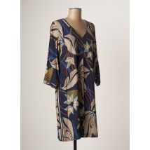JULIE GUERLANDE - Robe mi-longue bleu en viscose - Femme - Taille 36 - Modz