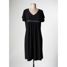 ANDAMIO - Robe mi-longue noir en polyester - Femme - Taille 38 - Modz