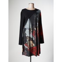 CREA CONCEPT - Robe mi-longue noir en modal pour femme - Taille 40 - Modz