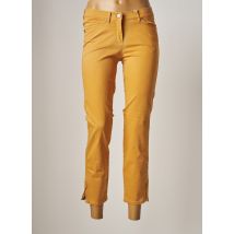 TONI - Pantalon 7/8 orange en coton pour femme - Taille 46 - Modz