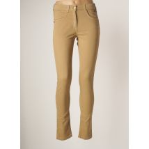 ELLE EST OU LA MER PANTALONS FEMME DE COULEUR BEIGE - Grande Taille