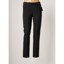 FRANK WALDER - Pantalon slim noir en polyester - Femme - Taille 38 - Modz